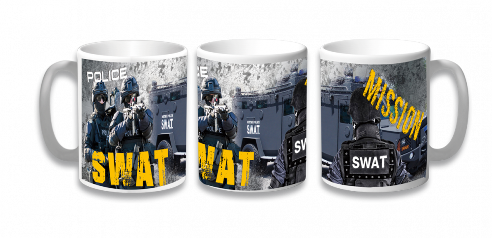 tazza ceramica swat