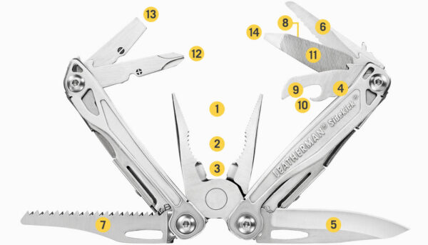 pinsa multiuso leatherman mod sidekick