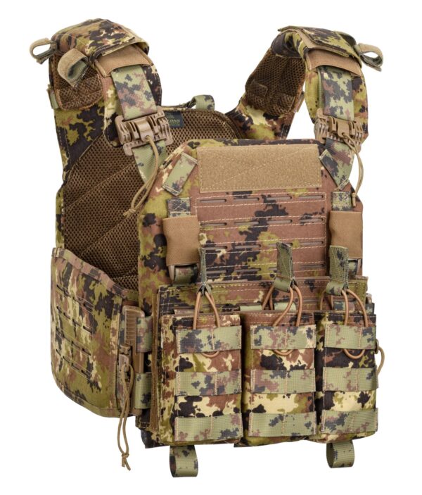 DEFCON 5 STORM PLATE CARRIER WITH QUICK RELEASE SYSTEM + TRIPLE MAG. POUCH