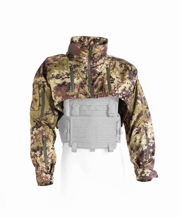 Light evo jacket per plate carrier waterproof